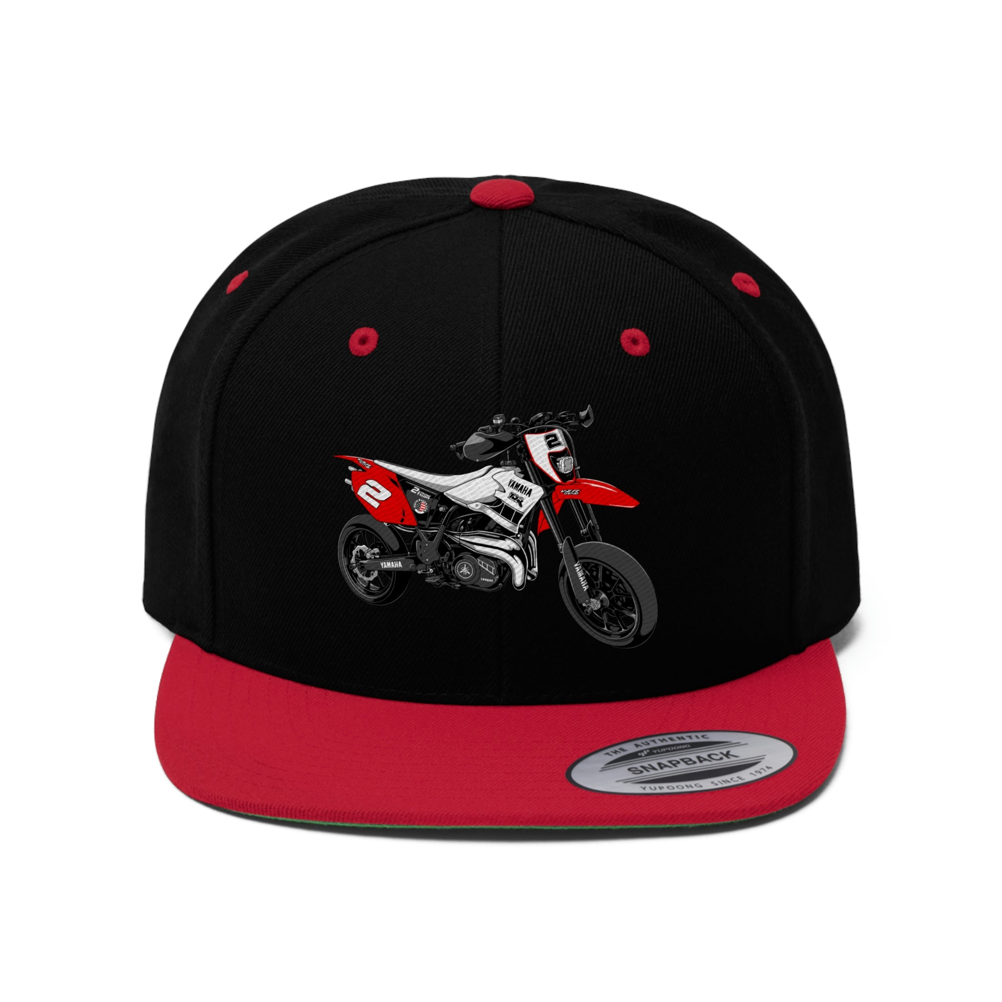 YZR 521 Unisex Flat Bill Hat – MotoRacer USA