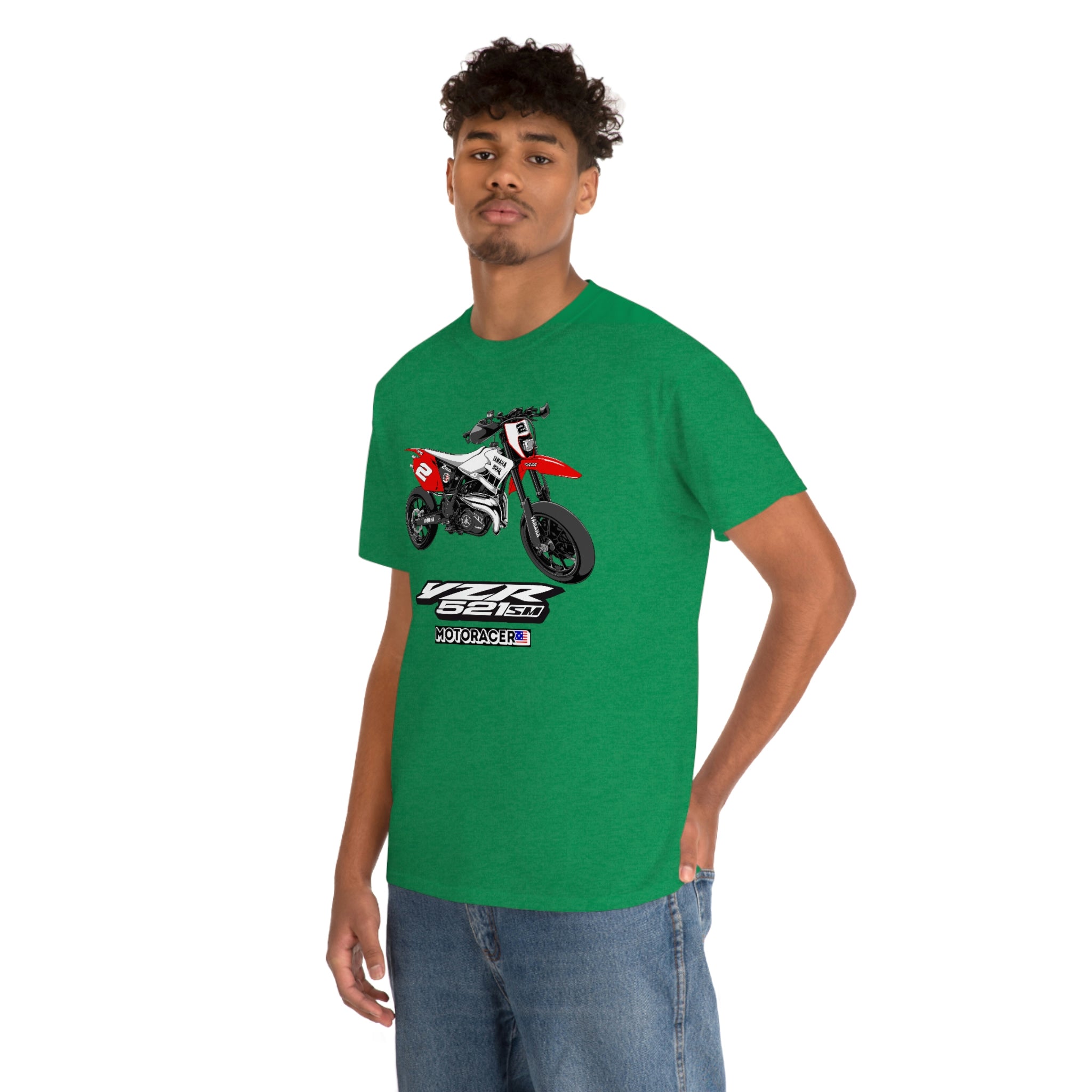 YZR 521 sm Image & Logo T Shirt – MotoRacer USA YZR 521 sm Image & Logo T Shirt – MotoRacer USA
